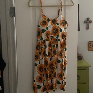 Sunflower Pattern Sundress